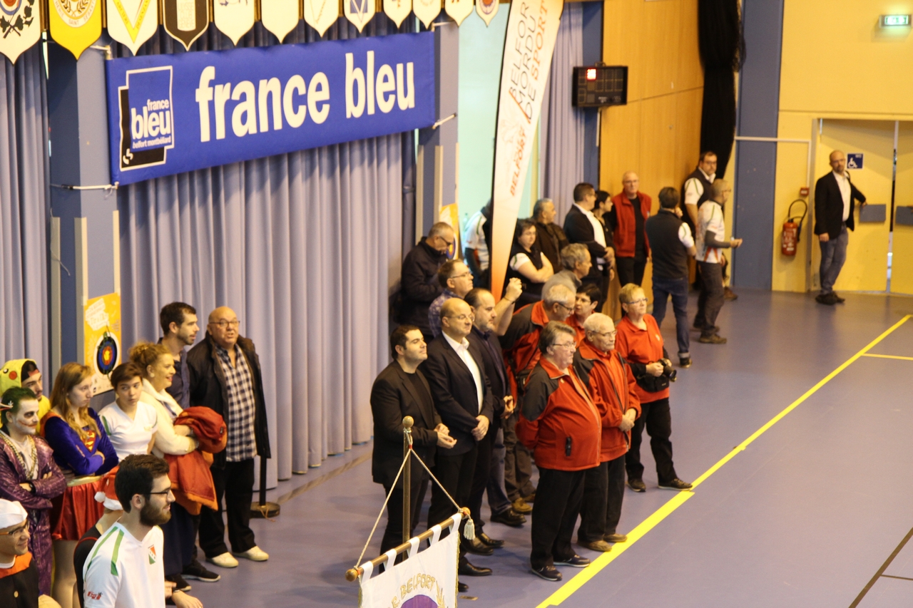 Les archers de la savoureuse au 24H internationales de Belfort 2018.